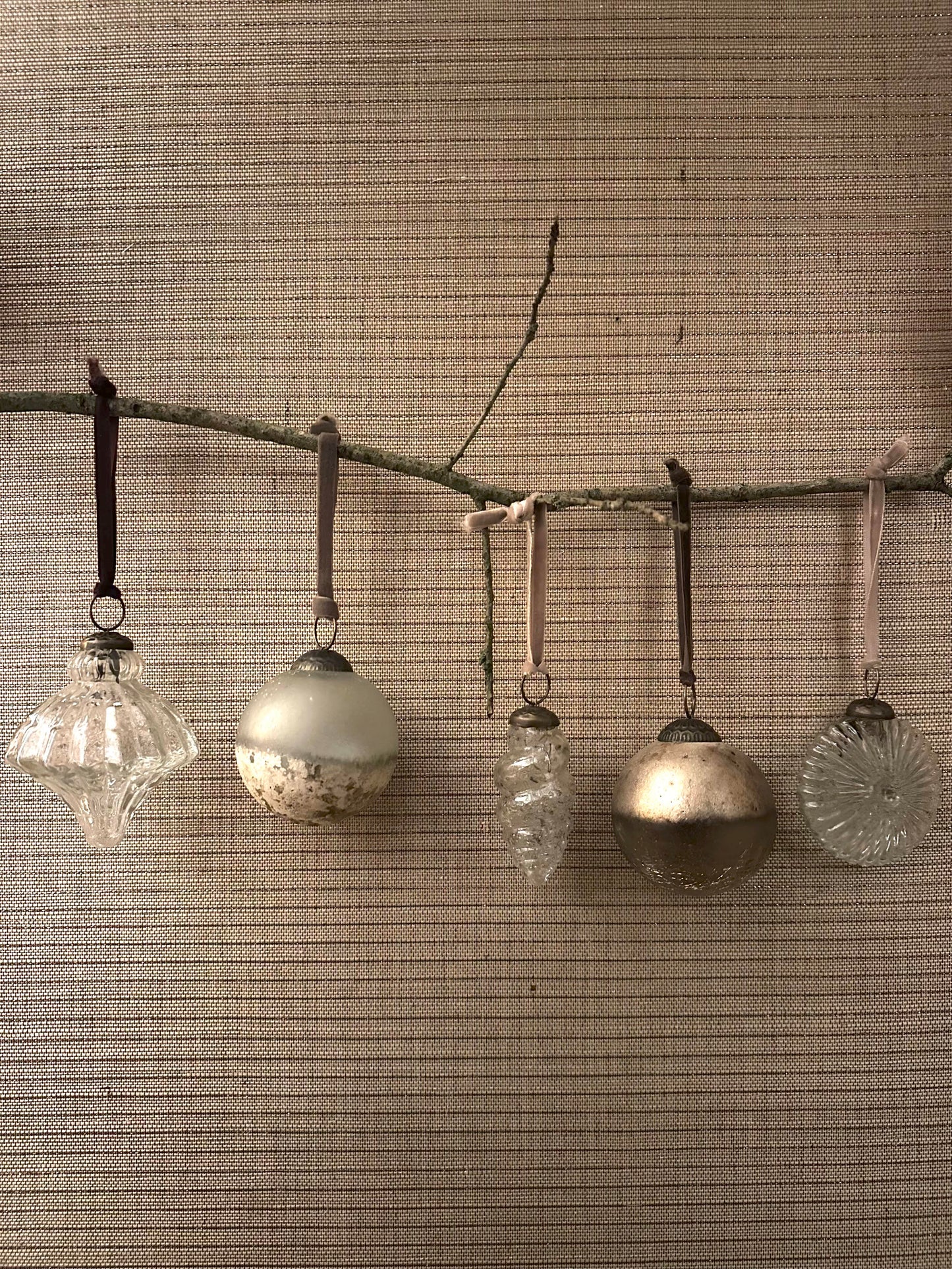 Frosted Glass Hanging Decor
