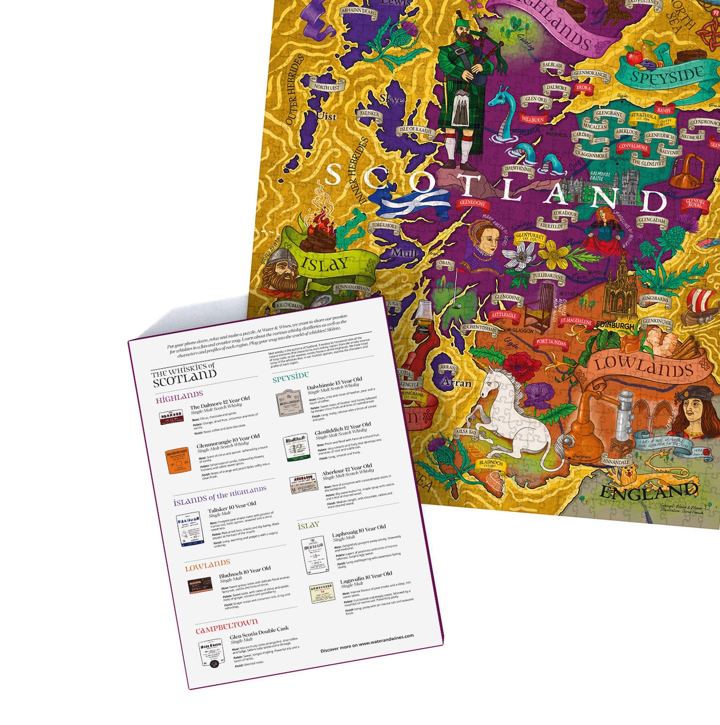 Whisky Puzzle - Scotland