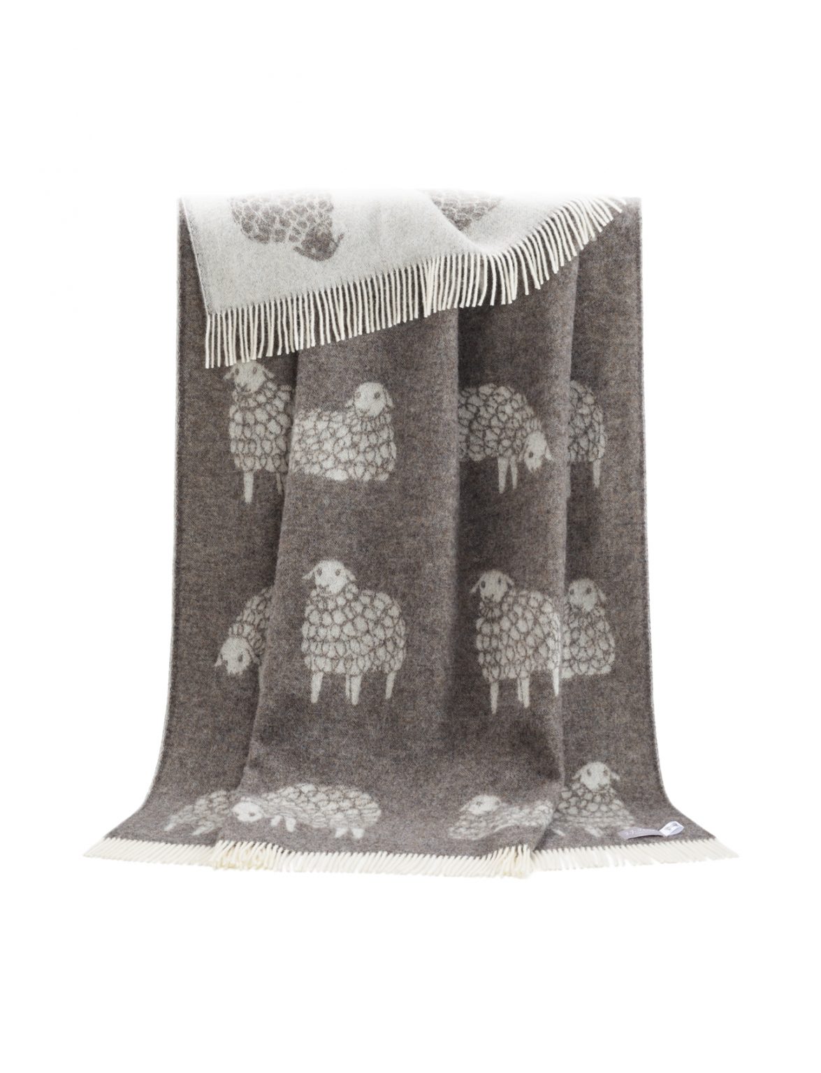 Fluffy Sheep Wool Throw