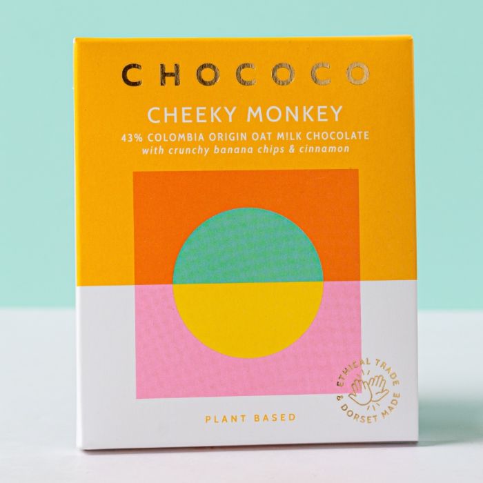Banana & Cinnamon - Oat Choccy Slab