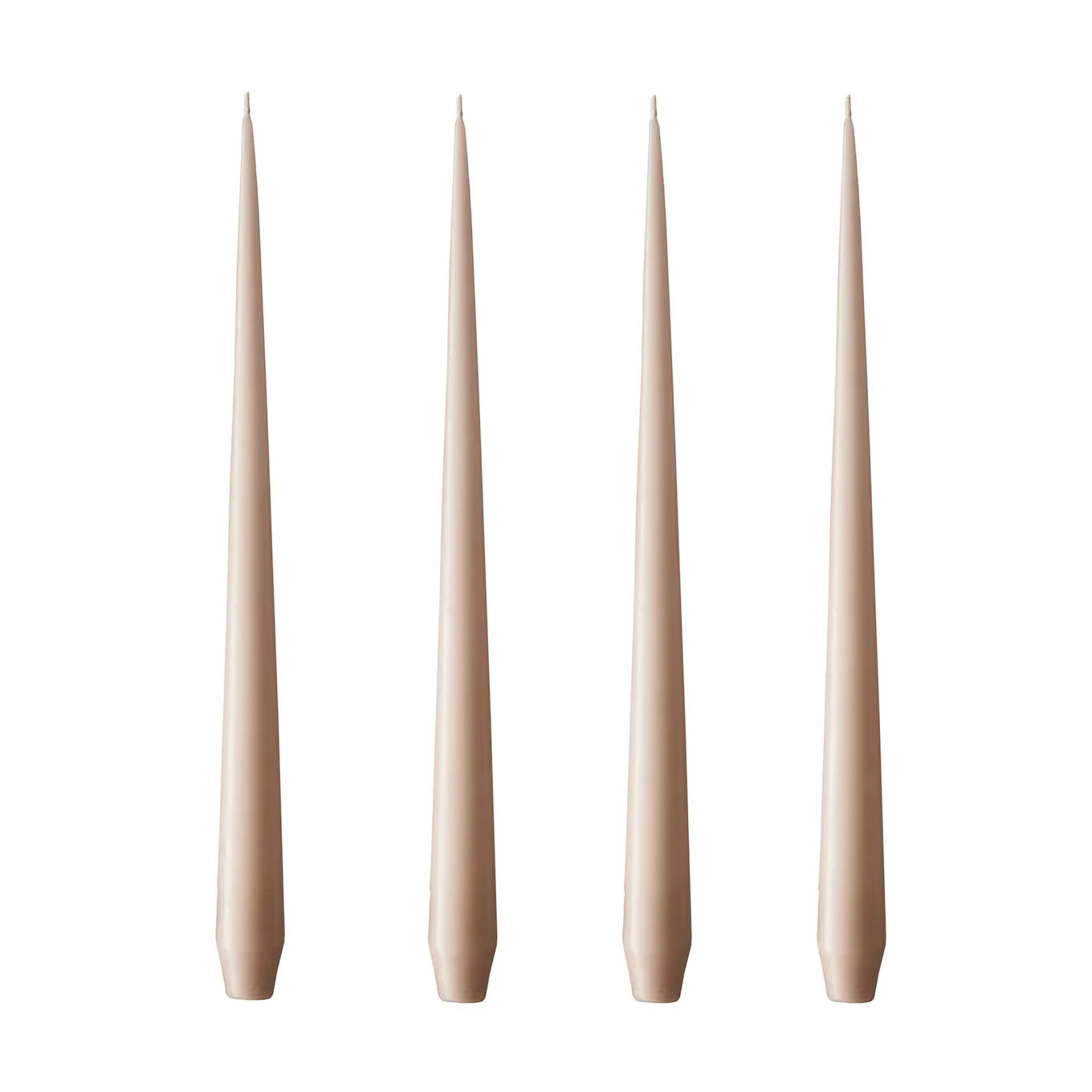 Soft Clay Set of 2 Taper Candles