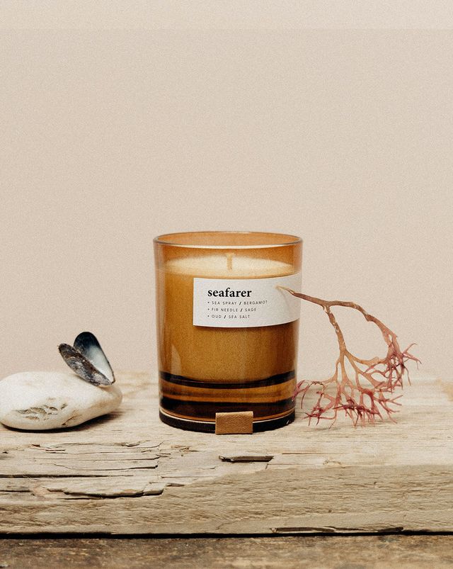 Sea Spray, Fir Needle & Oud Candle