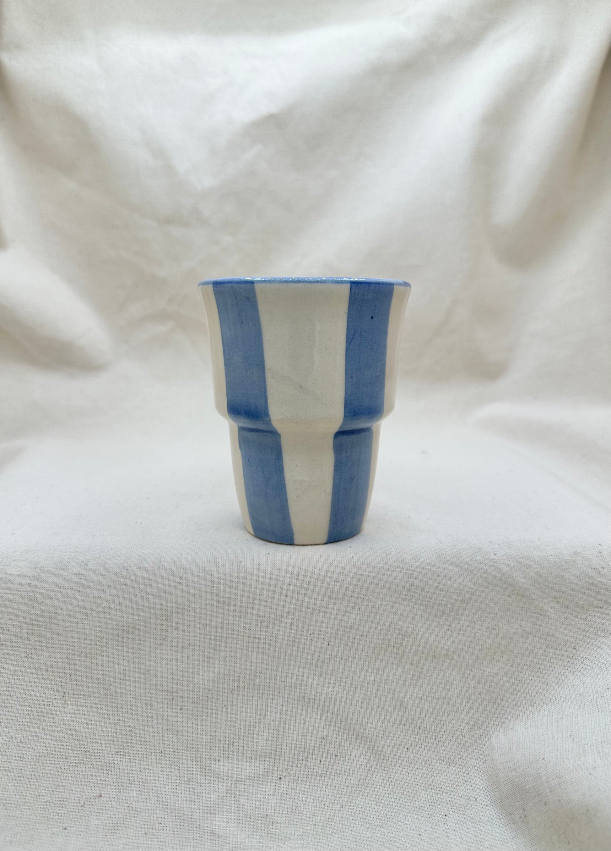 Beaker Ink Ink Blue Washed Stripe Beaker – EENAstudio