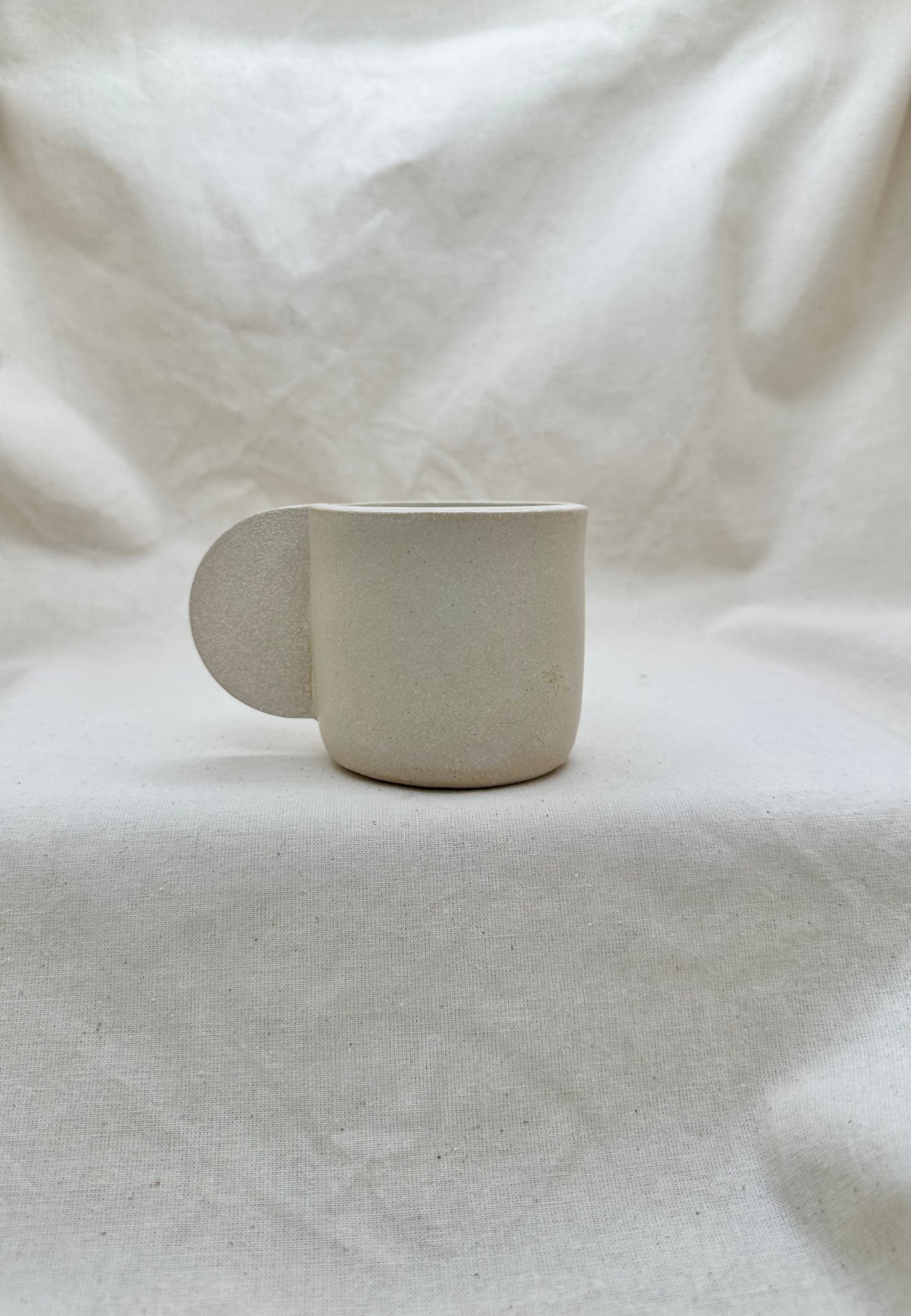 Biscuit Matte Ceramic Coffee Cup