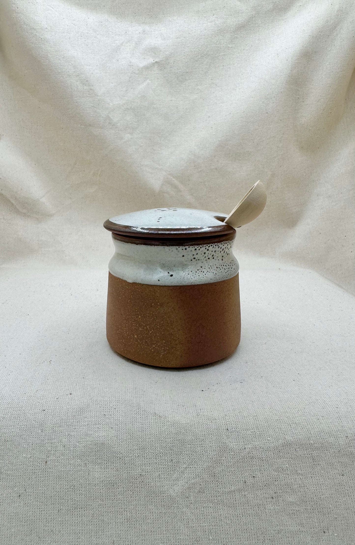 Sugar Pot with Spoon