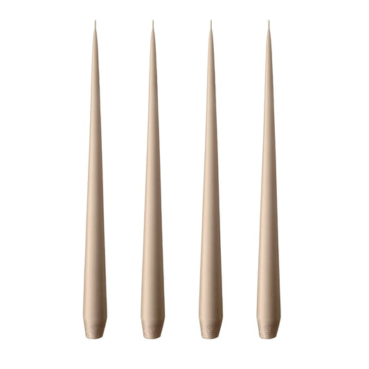 Nougat Set of 2 Taper Candles