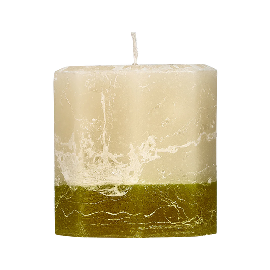 Olivewood & Bergamot Octagon Candle