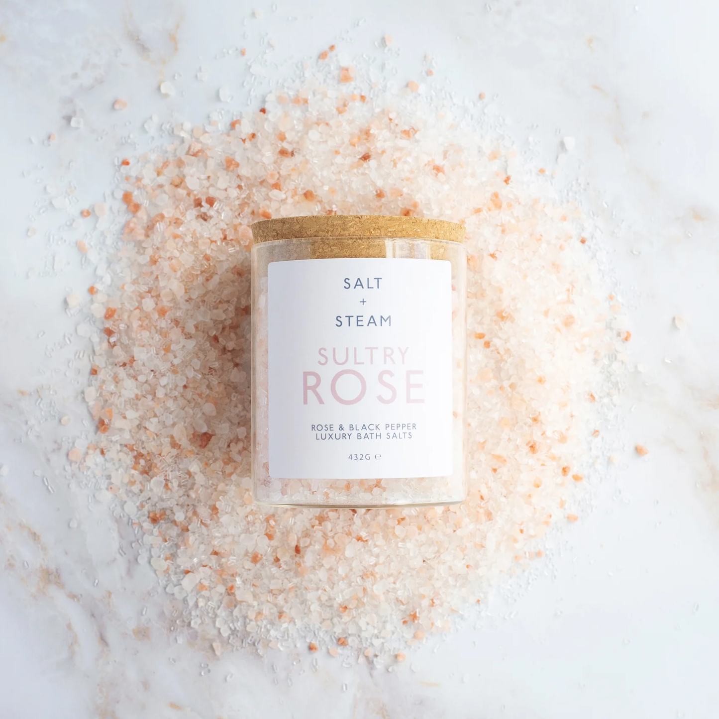 Rose & Black Pepper Bath Salts