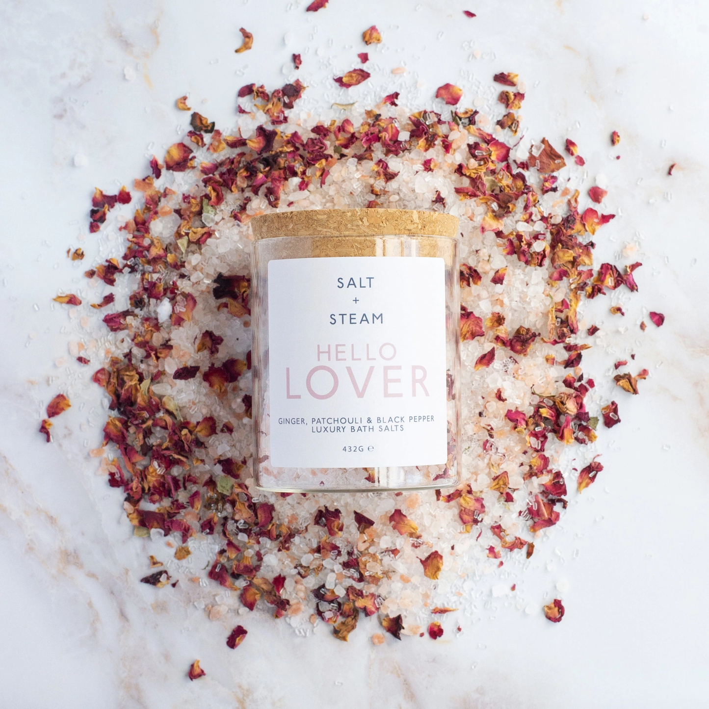 Ginger, Patchouli & Black Pepper Bath Salts