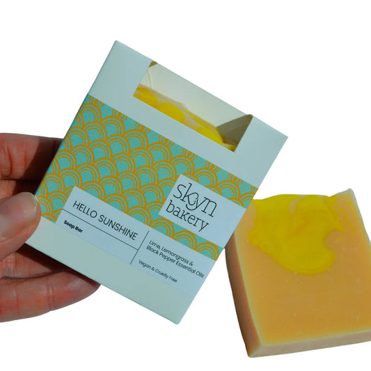 Lime, Lemongrass & Black Pepper Soap Bar