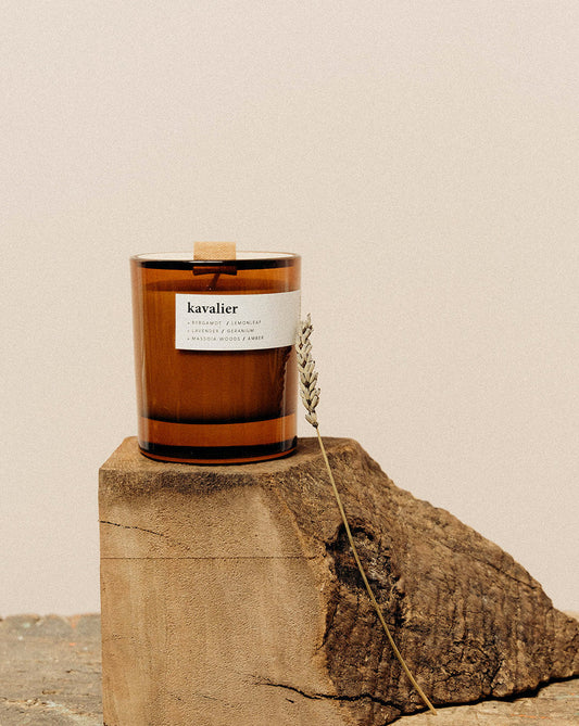 Bergamot, Geranium & Massoia Woods Candle