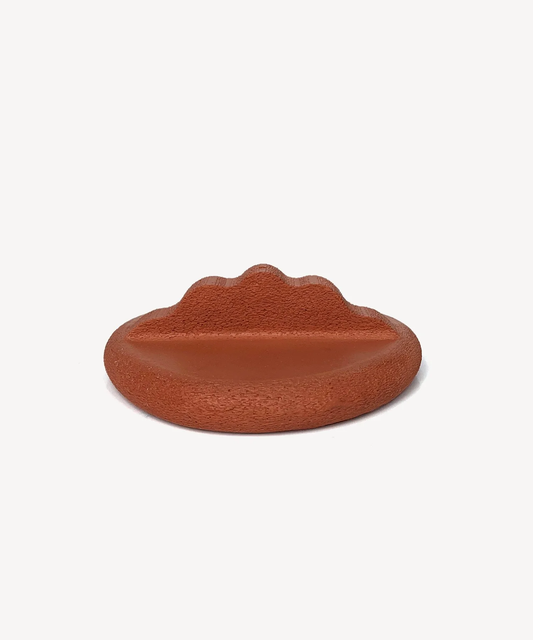 Brown Clay Incense Holder